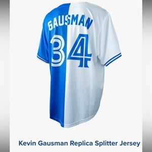 New 2023 Toronto blue jays Kevin Gausman jersey collector splitter style
